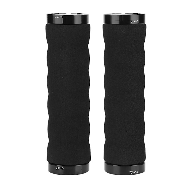 GUB Anti-slip Komfortable Svampegreb Låsgreb Mountainbike Road Bike Styr (sort)