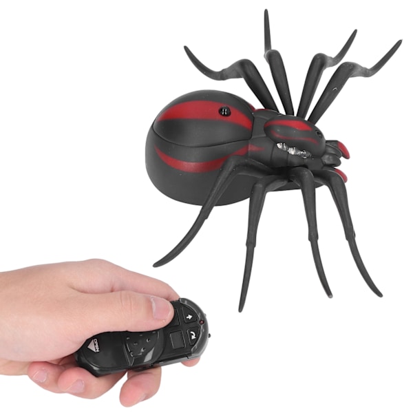 Fjärrkontroll Spider Naturtrogen Action Hög Simulering Enkel Control Remote Spider för Halloween jul