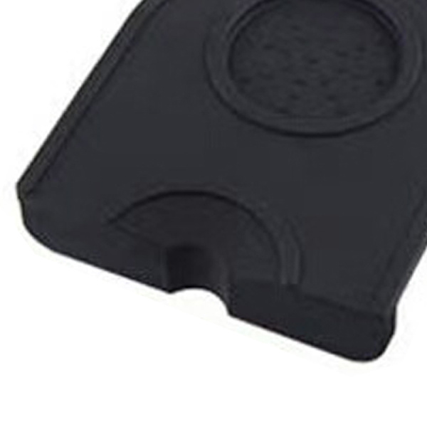 Kahvinpainajan Alusta Elintarvikelaatuinen Silikoninen Hajuton Double Groove Kahvinpainajan Alusta Kotikahvila Musta S 14x12.5x0.6/5.5x4.9x0.24in