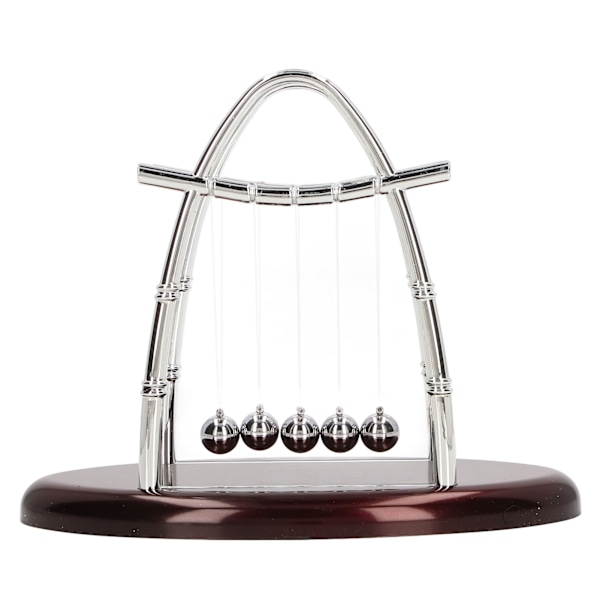 Vugge Balancekugler Videnskab Fysik Gadgets Skrivebordslegetøj Tilbehør Gaver til hjemmekontoret Indretning M 23x14x18cm