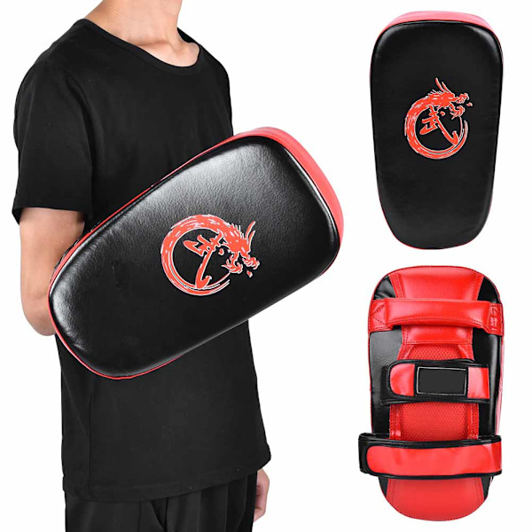 Bøjet Taekwondo Bokse Kicking Strike Pad Hånd Fod Mål Punching Træningsskærm