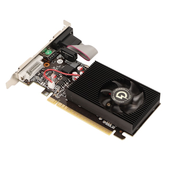 4G GDDR3 grafikkort 700MHz 2668MHz 128bit Stöd VGA DVI HD Multimedia Interface Gaming Grafikkort med en fläkt