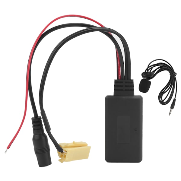 6-polet Bluetooth 5.0 AUX Audio Adapter med Mikrofon 150 cm Kabel Passer til Fiat Ducato 2011