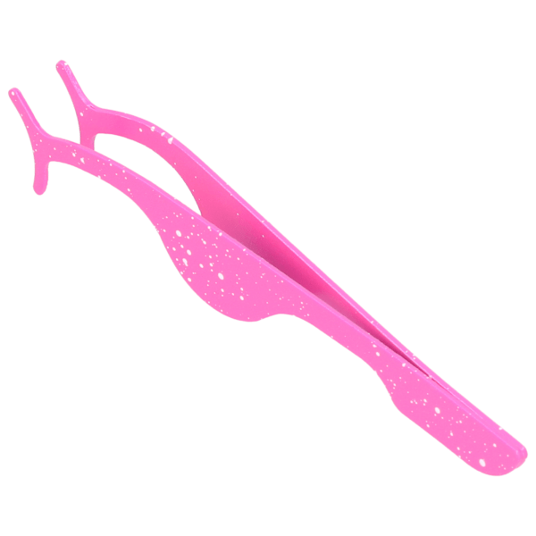 Lashes Applicator Tool Rostfritt stål Lösögonfransar Extra Clip Adjusting Applicator Vit