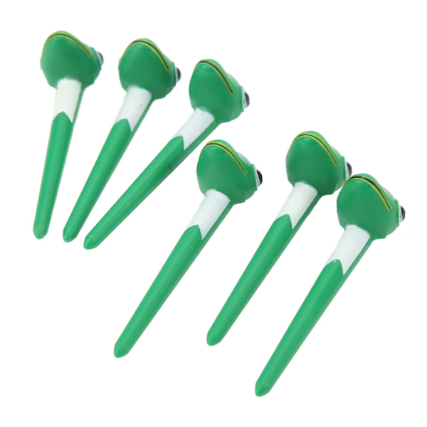 6 stk golftees Plast tegneserie golfball tee Profesjonell golf tee for øvingsball T-skjorter Pakke Snake