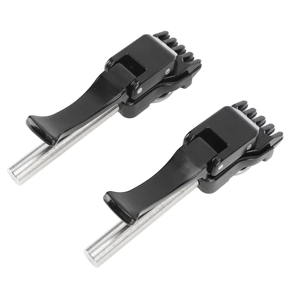 1 Pair Black Badminton String Clamp Tennis Flying Clamp Racket Starting Clamp Stringing Tool Accessories