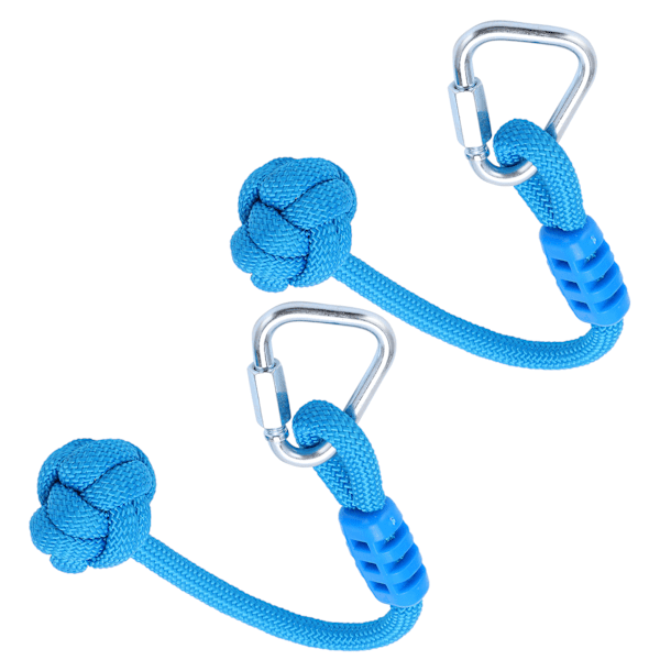 2 ST Swing Knot Rep vävd brokad för barn inomhus utomhus klättring aktivitet