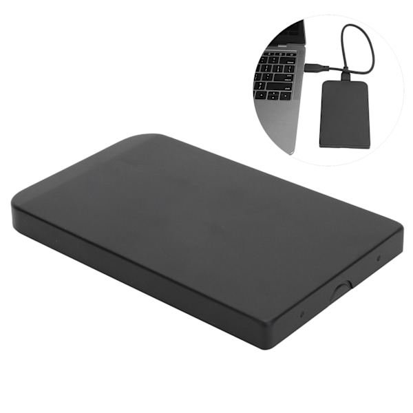 Lagerenhed Harddisk USB3.0 HDD 2,5 tommer til stationær computer bærbar computer Forbrugsvarer Sort 250G
