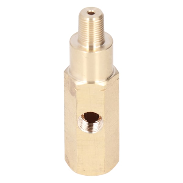 1/8in Oljetrykkmåler Adapter Messing T-stykke Sensorsender Universal for bilmodifikasjon