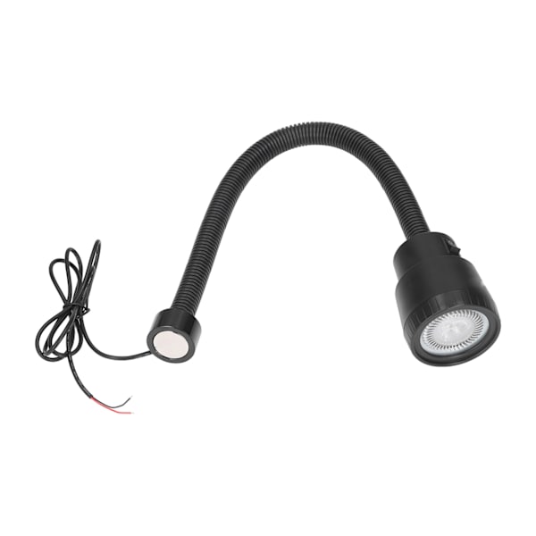 LED magnetisk arbetslampa för maskin Universal flexibel svanhalsslang White Light 3W LED-arbetslampa med magnetisk bas 24V