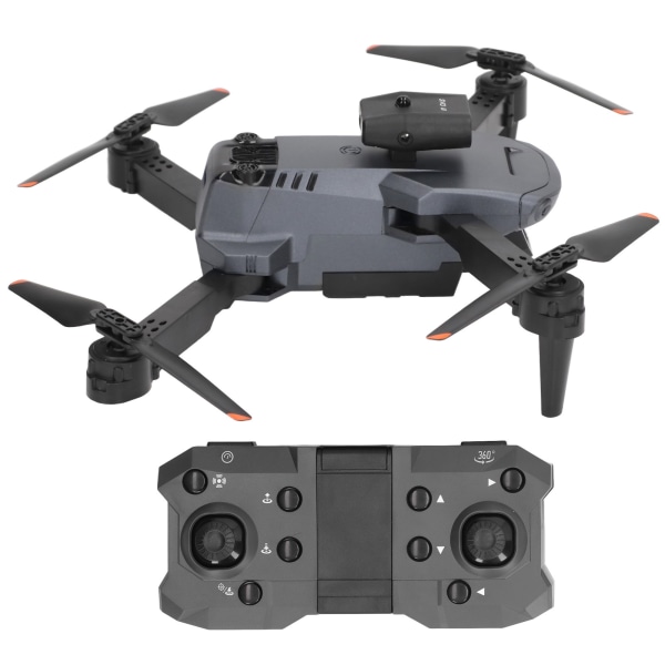 K6 Drone Foldable 2.4Ghz Wifi Droner med 4K HD Kamera RC Folding Quadcopter Helikopter for Voksne Barn Dual Batterier