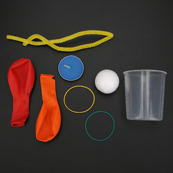 DIY Air Cannon Barn Utbildningsstudenter Science Physics Experiment Toy Set