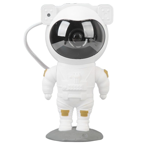 Projektorlys Astronaut Robotlampe Fjernkontroll Astronautlys USB for innredning i soverommet