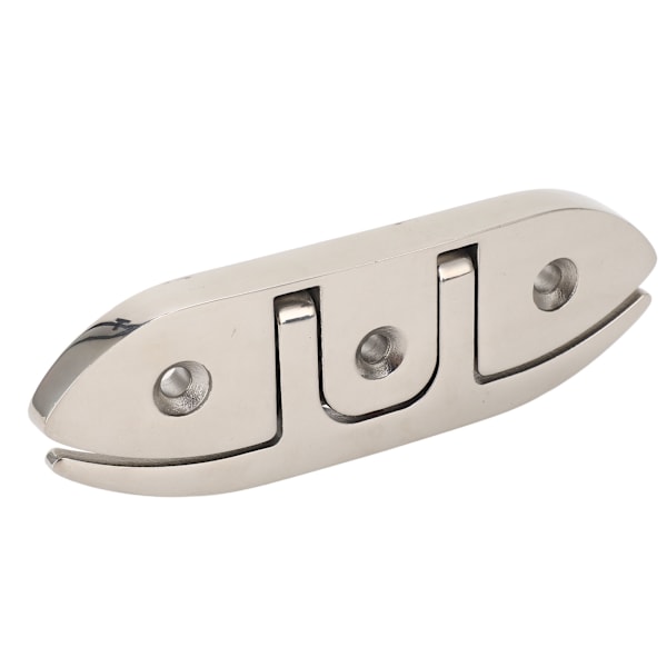 Bådfællesklodser 316 rustfrit stål Flip Up Dock Cleat Foldbar marine dæktov Tilbehør 6 tommer