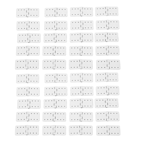 40 kpl RC-lenkkikulmat Ohjattava Lentokone Muoviset Lenkkikulmat Malli Lentokone Siivet Osia S Koko