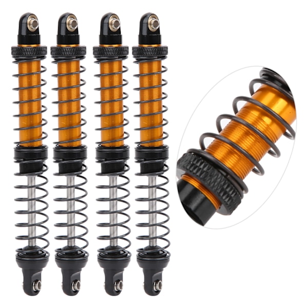 Oljefjädring Stötfjäder dämpare passform för Tamiya CC01 RC bilmodell tillbehör110mm