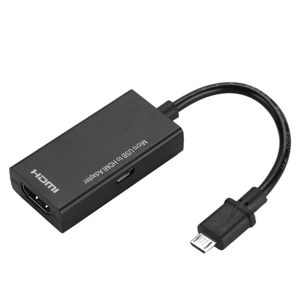 Micro USB til HDMI-adapter til Android-enheder med 1080P video og 8-kanals stereolyd
