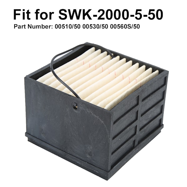 Olje-vannseparator Drivstoffilter reservedel Passer for SWK-2000-5-50 00510/50