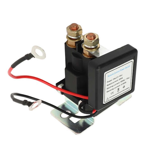 Car Battery Disconnect Switch High Current Master Battery Power Kill Disconnect Switch with 2 Remote Controls 24V