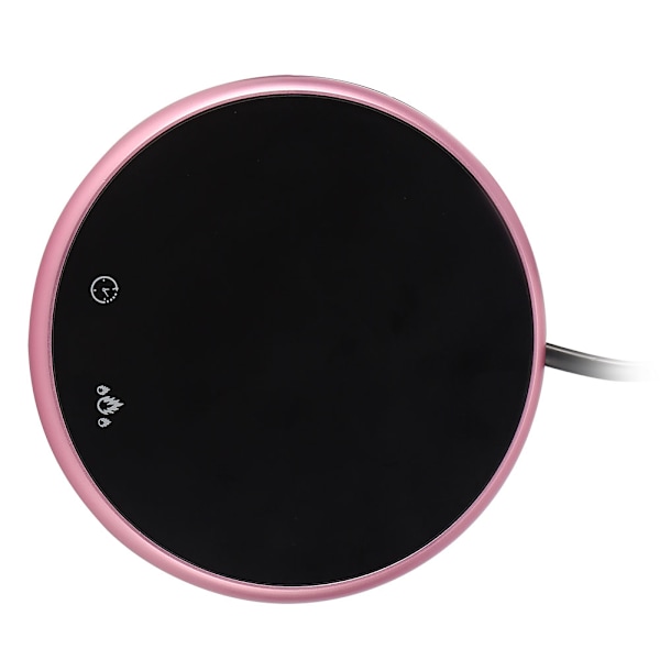 Koppvärmare Intelligent konstant temperaturbas Rosa Elektrisk värmekoppsmatta Kinesisk kontakt 220V