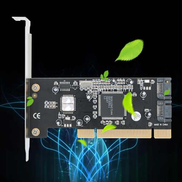 RAID PCI SATA150 2-kanals Arraykort til Windows 98SE/ME/NT4.0/2000/XP/Vista/Win 7