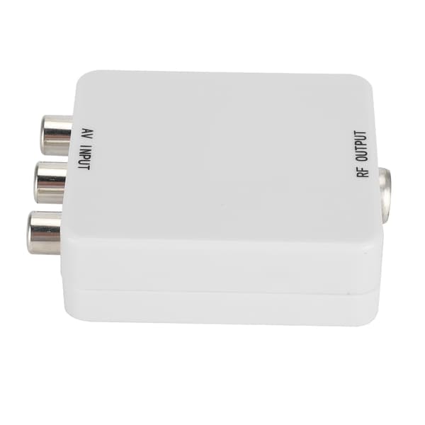 Gratis driver AV til RF Mini Video Converter Box Adapter TV Signal Switcher
