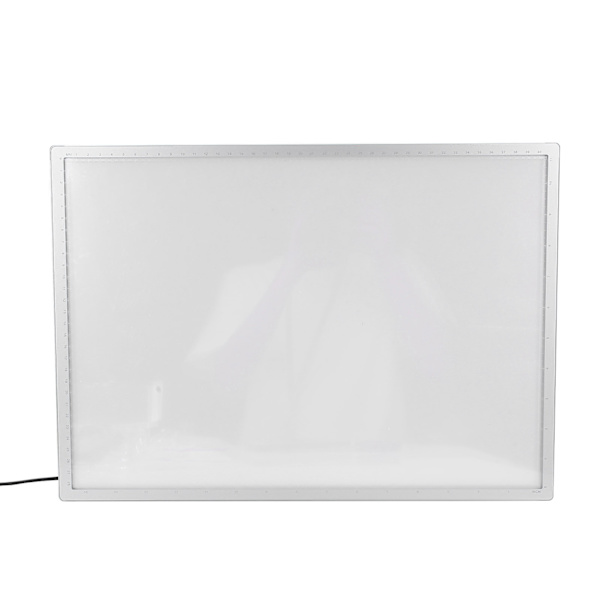Frisörsalong Reklam Light Box Affisch Light Box Display Board med metallstöd