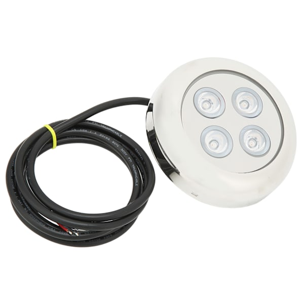 Marint undervandslys 60° vinkel IP68 Vandafvisende søvand interiør Kuppelbelysning Swimmingpool lampe RGB 11,5W