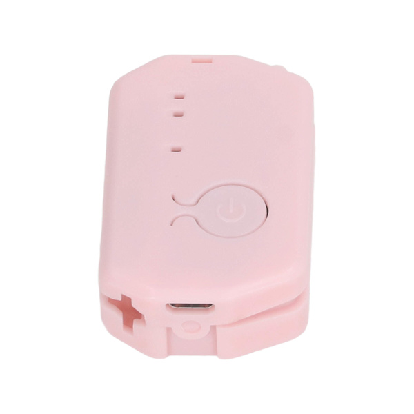 Infusionslarm Uppladdningsbar infusionspåminnelse Intravenös droppvarningsenhet med 5 olika larmljud USB Nattljus Rosa