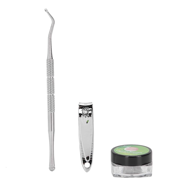 Bunion Corrector Kit Fotvård Inåtväxande tånagellyftare Pedikyr Straighten Clip Nagelsax #2