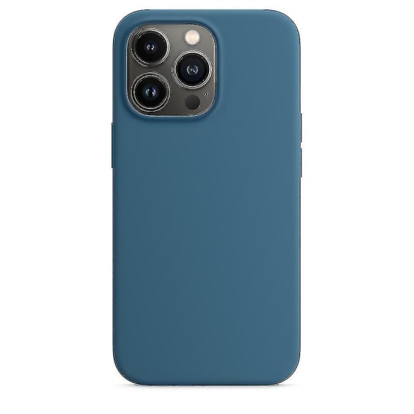 Silikone etui til Iphone 13 Pro Blue Jay with MagSafe
