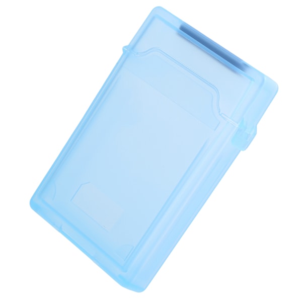 2.5in Harddisk Opbevaringsboks ABS Materiale HDd SSD Støvtæt og Antistatisk Beskyttelsesetui (Blå)