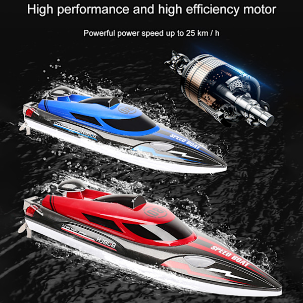 2,4G RC Racing Boat High Speed ​​Electronic Remote Control Boat för barn Vuxna