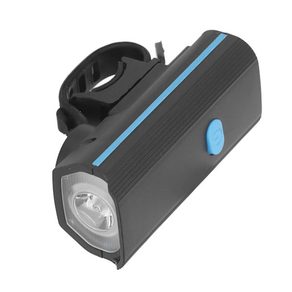 Sykkelfrontlys USB Oppladbar Sikker Vanntett Lys LED-sykkelhodelykt med 120db høyttaler for utendørs sykling