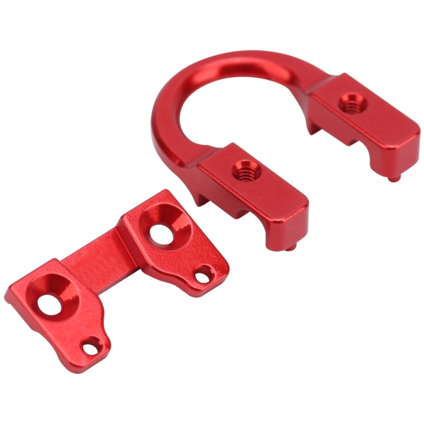 Aluminiumslegering D Loop Ring Skydning Compound Bue Release Buestreng Spænde Tilbehør Rød