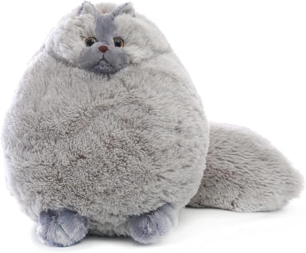 Babykat Kæledyrslegetøj Gave P Kat Baby Fed Grå P Kat (Grå, 20 Tommer) Perfet-max
