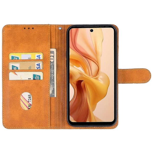 Läderfodral Kompatibel med Ulefone Note 18 Ultra 5G[LD] Brown