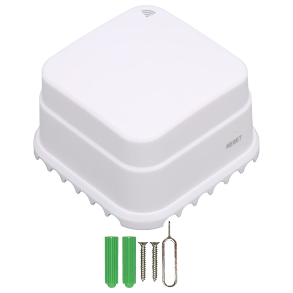 Trådløs Smart Vandlækagesensor og Appalarm Trådløs Overløbsdetektor WiFi Vandlækagealarm til Badeværelse