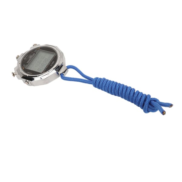 Multifunction Electronic Digital Sports Stopwatch Timer 3 Rows 200 Laps Large Screen with Date and Time Alarm Function 60mAh Battery