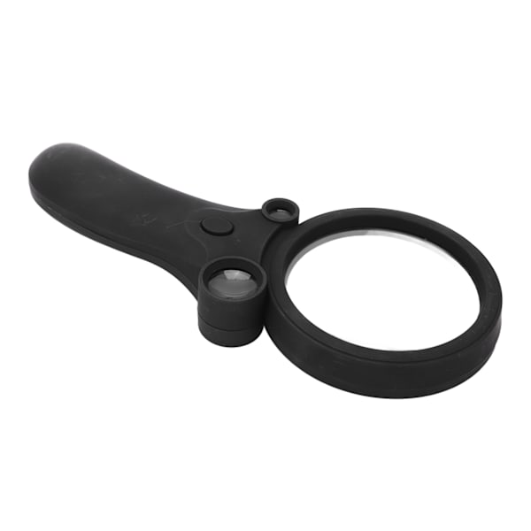 TH600600B Multifunktionsförstoringsglas med LED UV-ljus 2,5X 25X 55X Högupplöst handhållet läsförstoringsglas