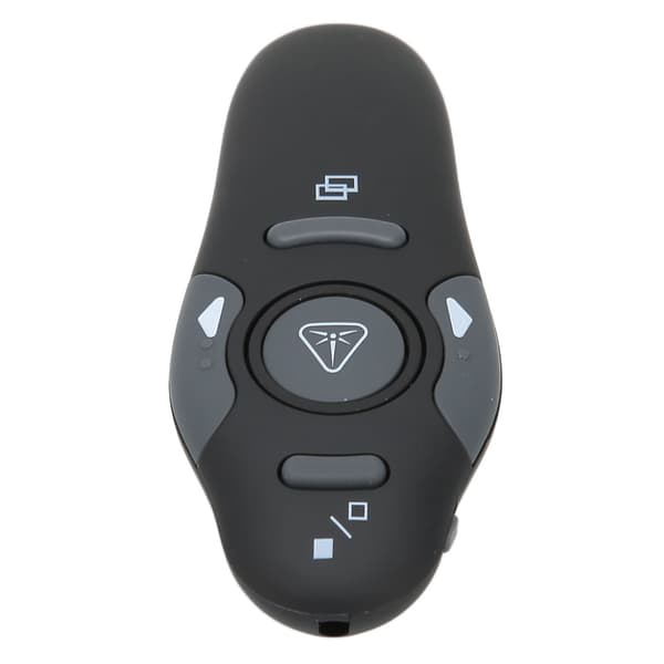 Ergonomisk 2,4Ghz trådlös presentatör för tal, möte och klass