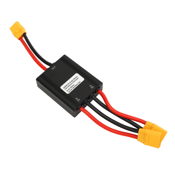 Elcykel dubbel batteriurladdningsomvandlare 40V till 100V Dubbelbatteri parallellmoduladapter för utbyte 120A