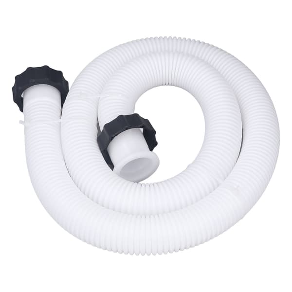 Pool Pump Replacement Hose for 1.5 Inch Diameter Above Ground Pools White