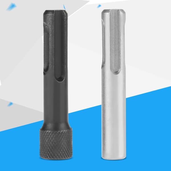 Magnetisk sekskantet skaft SDS skruetrækker bit holder socket adapter 2 stk sæt