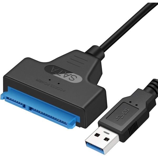 USB 3.0 till Sata-adapterkonverterare för 2,5 tums hårddiskar