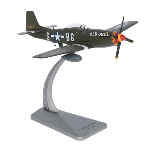 1:72 Flygplan Fighter Model Legering Simulerad Flygplansmodell Leksakssamling Heminredning för barn