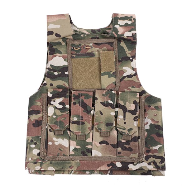 Barn Armé Militär Utrustning Stridsspel Kamouflage Uniform Väst (CP Camouflage)