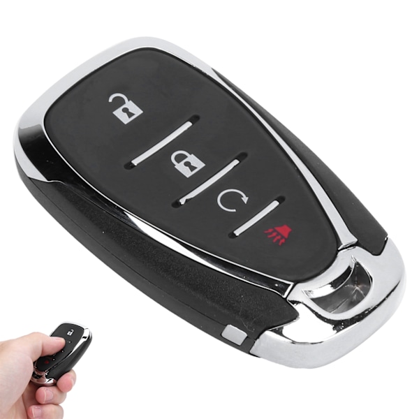 Smart fjärrkontroll nyckelskydd 4 knappar, byte till Chevrolet Cruze Malibu Camaro/2/3/4/5