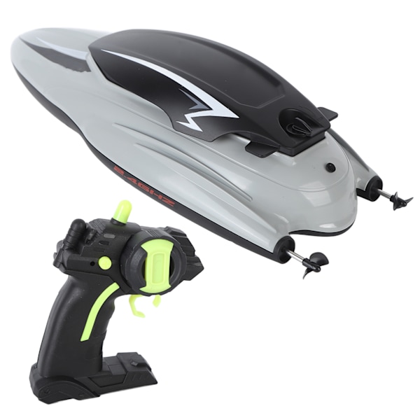 RC Boat 4 Channel 2.4G Siginal Dual Motors Vattentät Fjärrkontroll Båtleksaker för 14 år och äldre Enkelt batteri