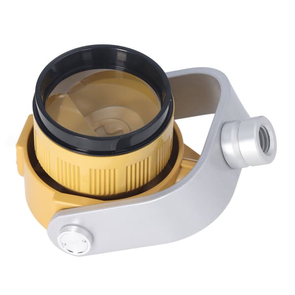 Totalstationsprisme Single med pose til TOPCON Ranging Mapping Measurement 64 Lysgul